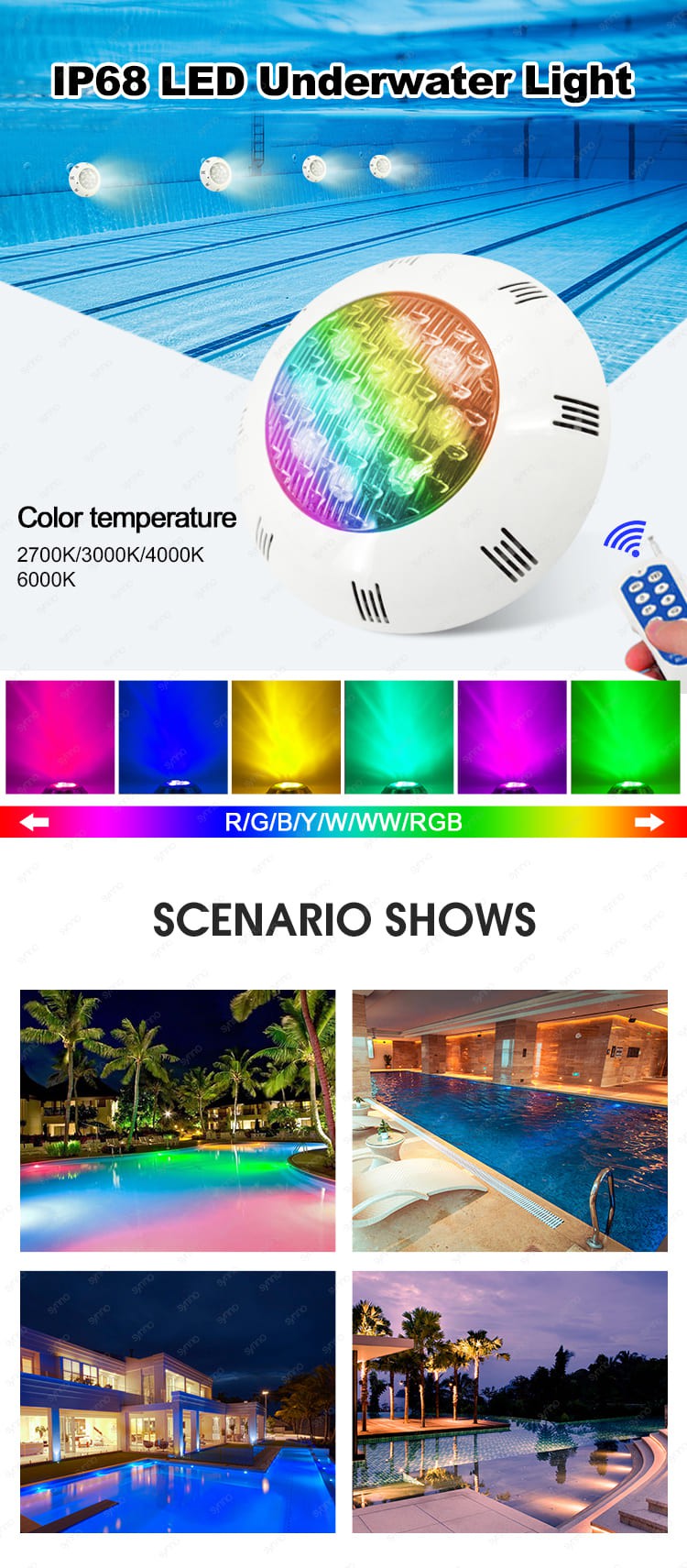 IP68 led underwater light IP68 led underwater light