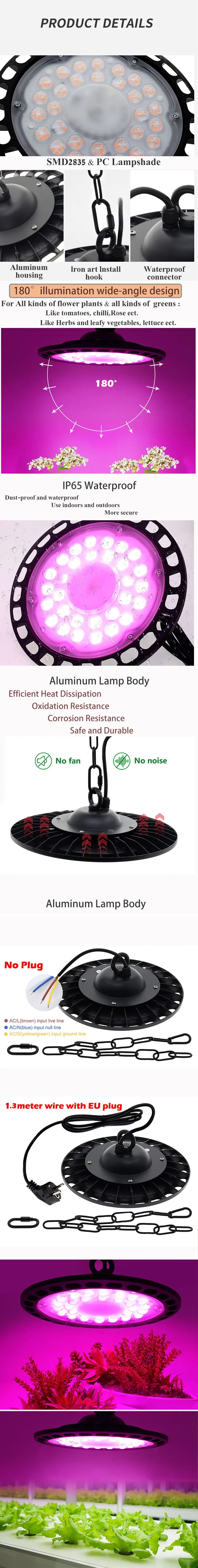 High Bay LED Grow Light detail High Bay LED Grow Light detail