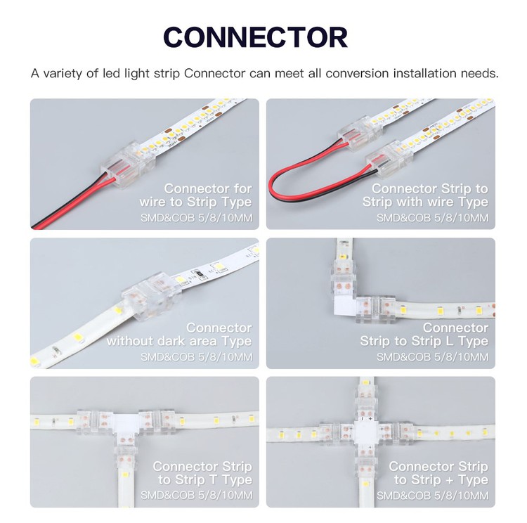 SMD2835 Flexible Led Strip light connecter SMD2835 Flexible Led Strip light connecter