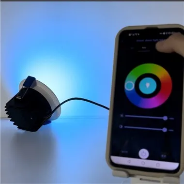 Tri koulè dirije Downlight