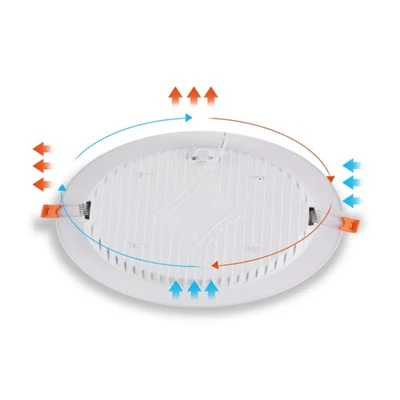 Ultra mens Ankastre dirije Dimmable Plafon Limyè