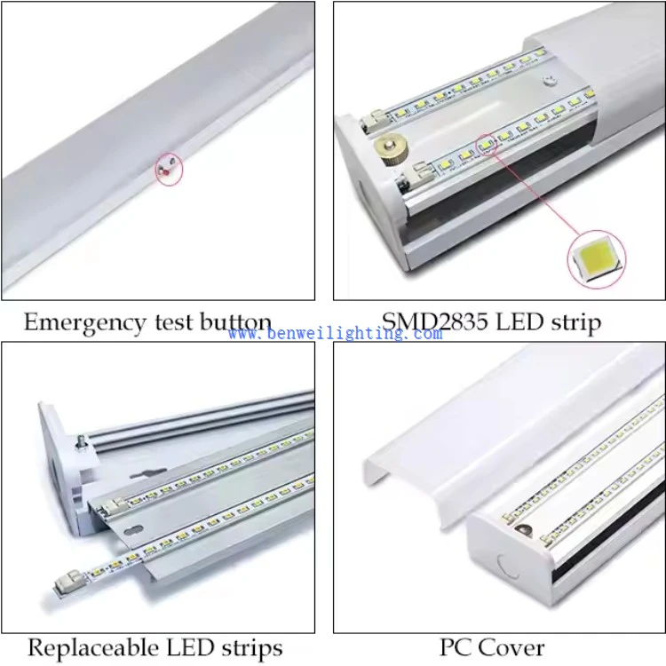 110-277V 10W 3300K Led Batten Light