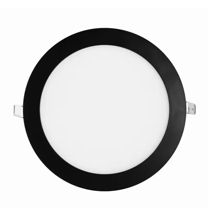 Black Round Led Panel Light