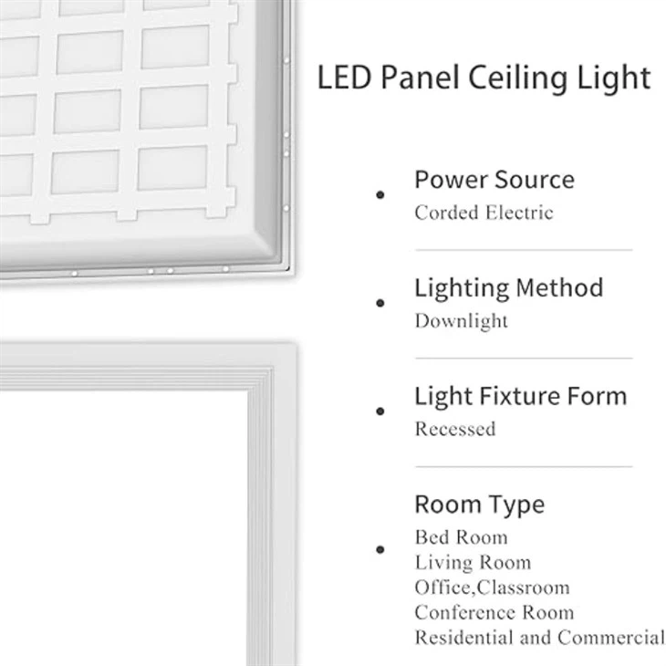 Led Flat Panel Light 220—277V 5000K