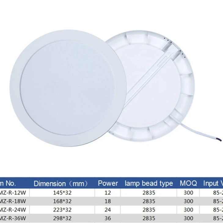 LED Surface Round Square Panel Light high quality