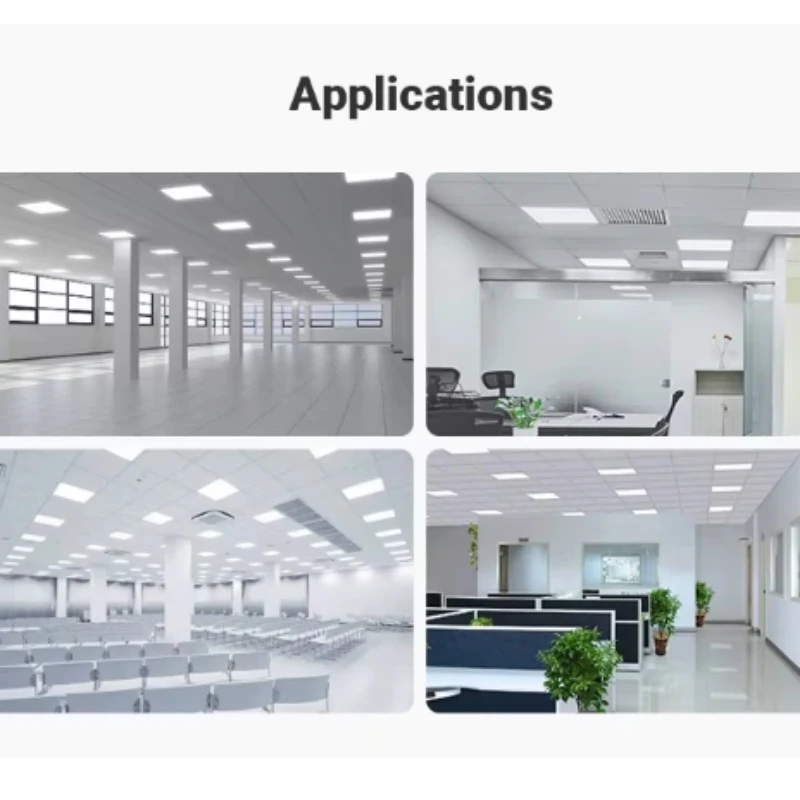 Slim Recessed LED Panel Light