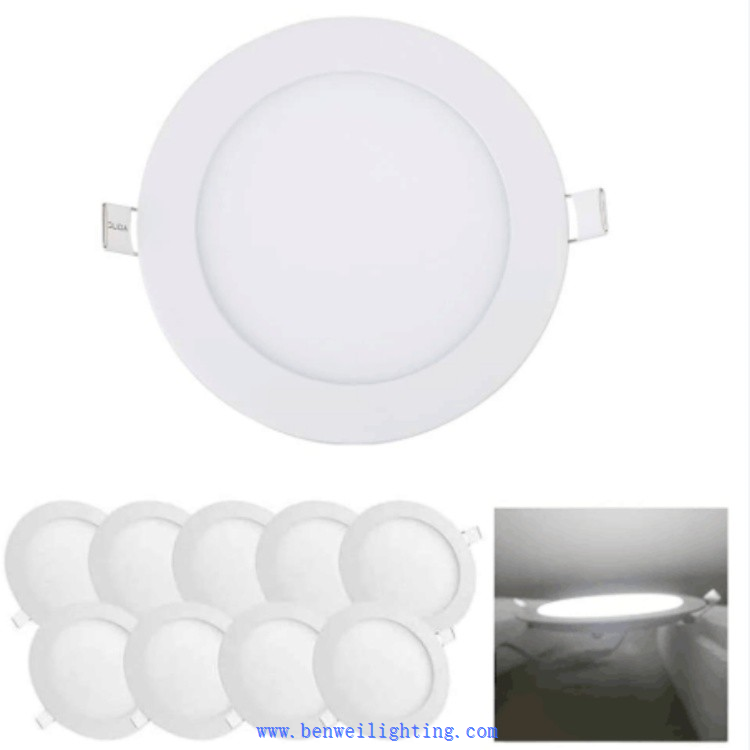 Round Slim Panel Light LED