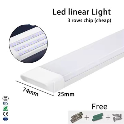 Led Batten Limyè 110-277V 20 Watts